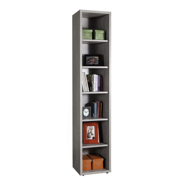 Danieli Bookcase, 5 Shelves, Narrow