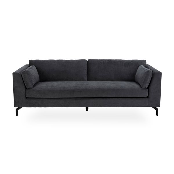 Isaac 3 Seater Sofa Anthracite 28