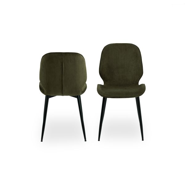 Noah Dining Chair Olive Green