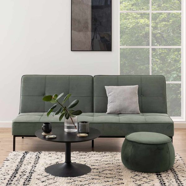 Perth Sofabed Grey Green