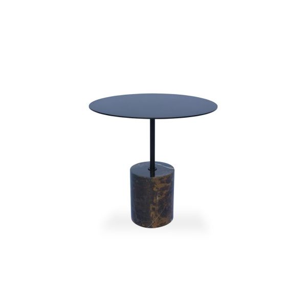 BRASIL COFFEE TABLE BLACK - BLACK AND RED BASE